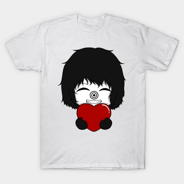 laughing jack valentine chibi T-Shirt by LillyTheChibi